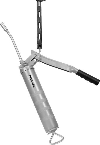 PROLUBE Standard Duty Lever Grease Gun | 6,000 PSI | 14-Ounce Capacity | 6-inch Steel Extension & Coupler (42502) in Saudi Arabia