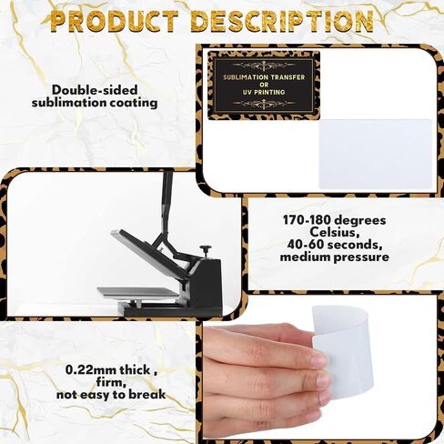 Ctosree 500 Pcs White Sublimation Metal Business Card Blanks 0.22 mm Aluminum Blanks Name Card 3.39 x 2.13 Inch Thick Aluminum Alloy Sublimation Cards for Office Business Blank DIY Printing Engrave in Saudi Arabia