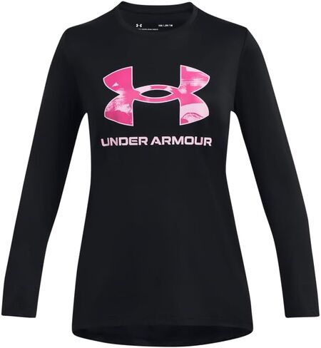 Under Armour Girls' Tech Big Logo Printed Long Sleeve in Kuwait