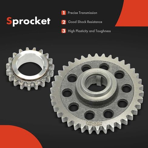 A-Premium 3PCS Engine Timing Chain Kit W/Sprocket Compatible with Ford, Mazda & Mercury - Taurus 1999-2007, Ranger 1999-2008, Windstar 1999-2000, B3000 1999-2008, Sable 1999-2005 - V6 3.0L in Saudi Arabia