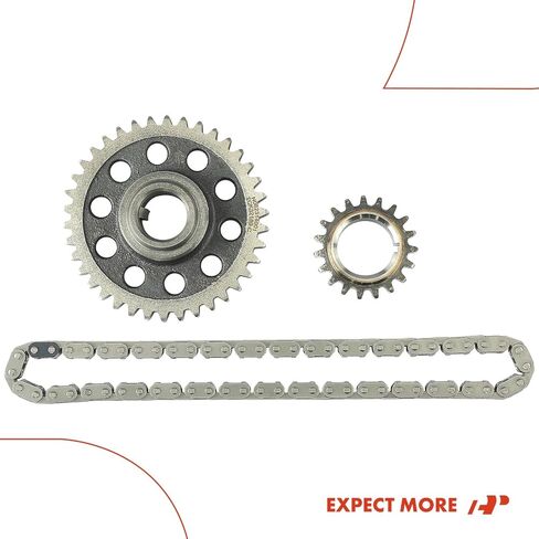 A-Premium 3PCS Engine Timing Chain Kit W/Sprocket Compatible with Ford, Mazda & Mercury - Taurus 1999-2007, Ranger 1999-2008, Windstar 1999-2000, B3000 1999-2008, Sable 1999-2005 - V6 3.0L in Saudi Arabia