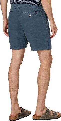 Faherty Men's Essential Linen Drawstring Shorts 6" in Saudi Arabia