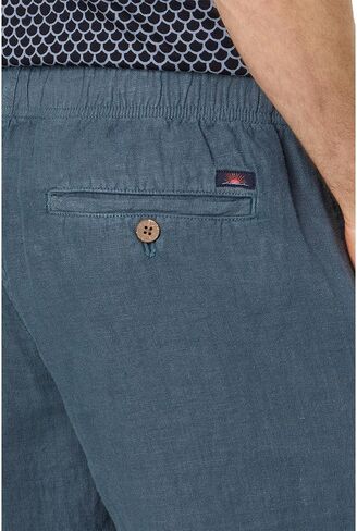 Faherty Men's Essential Linen Drawstring Shorts 6" in Saudi Arabia