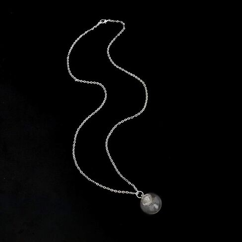 2 قطعة مدلاة زجاجية قابلة للملء، حامل رماد للشعر، جرة رماد صغيرة، مجوهرات جنائزية، قلادة قنينة الدم in Kuwait