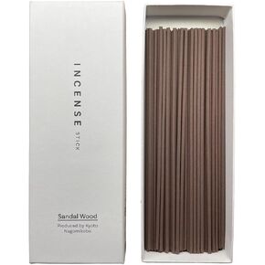 Incense Sticks A Little Luxurious Kyoto Incense Sandalwood Sandalwood Made in Japan Temple Scent Approximately 60 Sticks 0.44pounds No Incense Holder Stick Incense Byakudan Sandalwood Nagomikobo