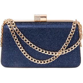 Women's Rhinestone Clutch Evening Bags Sparkly Glitter Formal Handbags