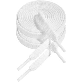 1/2 Pair Flat Shoe Laces for Sneakers, Shoelaces for Boot, Athletic Shoestrings