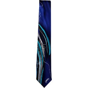 Jerry Garcia JG-9466 - Mens Necktie Ties, Blue Gray Aqua, One Size