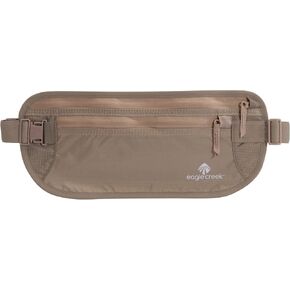 حزام نقود Eagle Creek Travel Gear RFID Blocker DLX، أسمر ضارب للصفرة، مقاس واحد