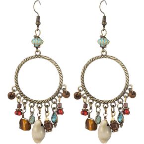 Boho Earrings for Women Vintage Bohemian Dangle Earrings