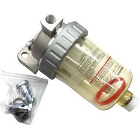 Oil Water Separator Fuel Filter Assembly 600-311-9731 6003119731 Compatible with Komatsu Excavator PC120/200-3/5/6 PC100 PC1000 PC1000SE PC1000SP PC100L PC1100 Wheel Loader WA120 WA180 WA250