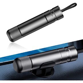 1 PC Car Safety Hammer, Escape Hammer, Multi-Functional Window Breaking Machine, Cutter Seat Belt, Emergency Escape Tool, Portable Car Safety Hammer (Black)