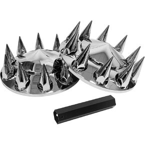 مجموعتان من أغطية المحور الأمامي لشبه الشاحنات ذات سطح مسطح 33 مم × 4-3/4 بوصة أغطية صواميل مثبتة لشبه الشاحنات في أزواج in Kuwait