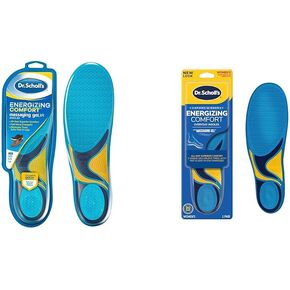 Dr. Scholl's Energizing Comfort Everyday Insoles with Massaging Gel®, On Feet All-Day & Dr. Scholl’s Energizing Comfort Everyday Insoles with Massaging Gel®, On Your Feet All-Day