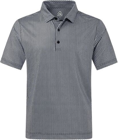 DEOLAX Mens Polo Shirts Fashion Print Mens Golf Shirt Dry Fit Mens Golf Polo Short Sleeve Quick Dry Funny Golf Shirt for Men in Saudi Arabia
