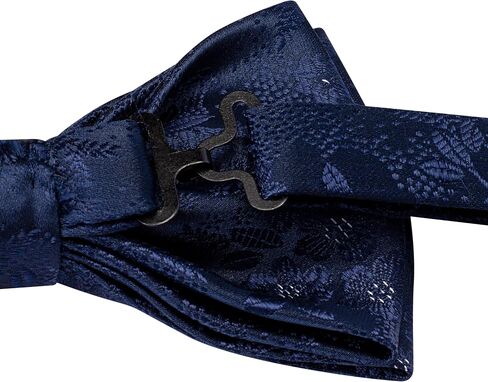 GUSLESON Floral Bow Ties for Men Pre-tied Adjustable Bowties for Wedding Business Party in Saudi Arabia