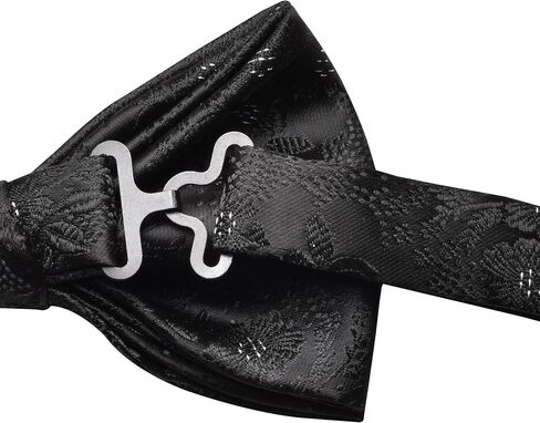 GUSLESON Floral Bow Ties for Men Pre-tied Adjustable Bowties for Wedding Business Party in Saudi Arabia