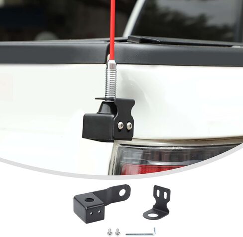 Linskip Heavy Duty CB Antenna Mast Mount Compatible with Ford F150 2010-2014, Tailgate CB & Whip Bracket for F150 Exterior Accessories(Driver Side) in Saudi Arabia