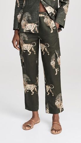 Women's Lion Palms Cargo Pants in Saudi Arabia