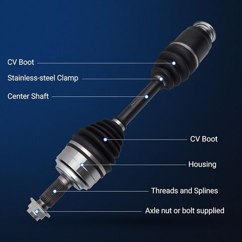 Autoround 664257 CV Axle Shaft Assembly Compatible with Honda CR-V 2007-2014, Front Right Passenger Side, Replace# 44305SWA900, 44305SWA901 in Saudi Arabia