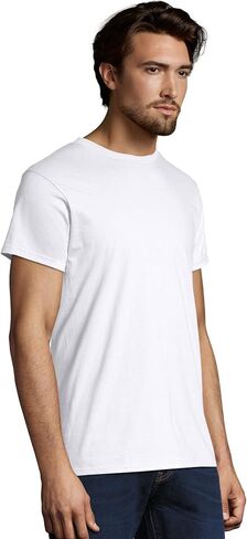 Hanes mens Nano Premium Cotton T-shirt (Pack of 2) in Saudi Arabia