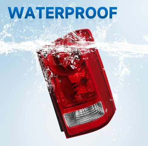 Tail Light Assembly Compatible with 2009-2015 Honda Pilot Taillight Bulb and Wiring Harness Included 09 10 11 12 13 14 15 Pilot Rear Brake Lamps Passenger Side (Right Side) in Saudi Arabia