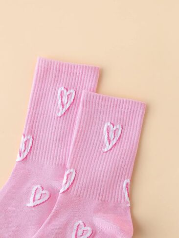 SHENHE Women's Embroidered Patterned Cute Crew Socks Breathable Soft Above Ankle Socks in Kuwait