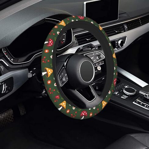 Watercolor Blue Sea Turtle Car Steering Wheel Cover Universal Fit 15 inch, Sweat Absorption Anti-Slip Breathable Neoprene Steering Wheel Protector for Women in Saudi Arabia