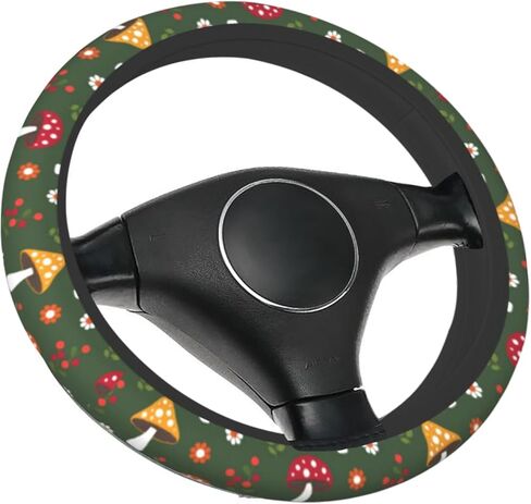 Watercolor Blue Sea Turtle Car Steering Wheel Cover Universal Fit 15 inch, Sweat Absorption Anti-Slip Breathable Neoprene Steering Wheel Protector for Women in Saudi Arabia