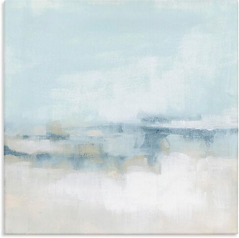 Stupell Industries Abstract Cloudy Landscape Blue Fog Canvas Wall Art, Design by June Erica Vess in Saudi Arabia