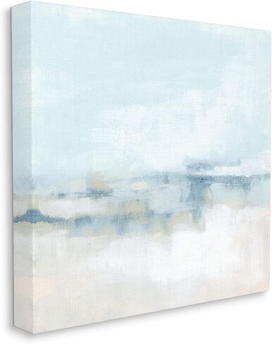 Stupell Industries Abstract Cloudy Landscape Blue Fog Canvas Wall Art, Design by June Erica Vess in Saudi Arabia