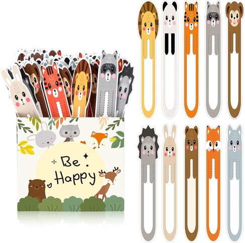 101 Pcs Animals Flip Name Sticks Bulk Fun Classroom Name Sticks with 1 Storage Box Back to School Supply Educational and Learning Activities Desk Decorations in Saudi Arabia