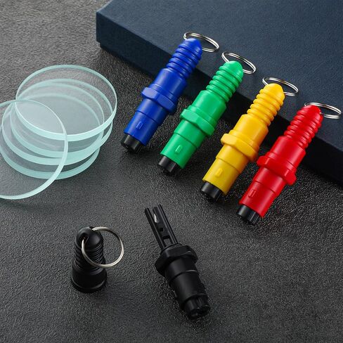 20 حزمة من أدوات الهروب للسيارة، سلسلة مفاتيح للطوارئ 2 في 1 لكسر النوافذ وقاطع حزام الأمان مع 5 مطرقة أمان للسيارة من الزجاج المقسى وكسارة زجاجية وأداة إنقاذ الأسرة وإنقاذ الحياة، 5 ألوان in Kuwait