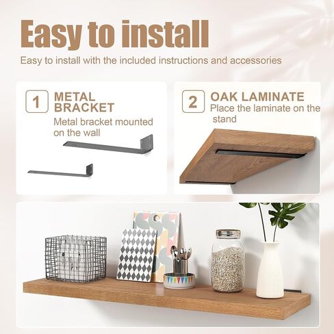 10 Inch Deep Floating Shelves for Wall, Irregular Natural Live Edge Floating Shelves, Solid Poplar Wood Floating Shelves, Rustic Floating Shelves for Farmhouse, Living Room, Kitchen & Bedroom in Saudi Arabia