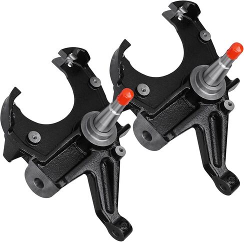 3" Drop Lowering Spindles RWD for Chevrolet C10 & C-10 Suburban 1975-1986, C-10 Suburban U/K 1973 1974, R1500 Suburban RWD 1989-1991, For GMC C1500 & Suburban 1985 1986 (FITS 1.25" Rotors 2WD ONLY) in Saudi Arabia