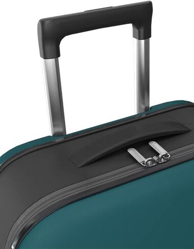 Rollink Collapsible Luggage 2-Piece Set (22/29), Hardshell, Lightweight, Silent Coated Wheels for Smooth Gliding, Scratch, Water & Impact Resistant, Deep Lagon in Kuwait