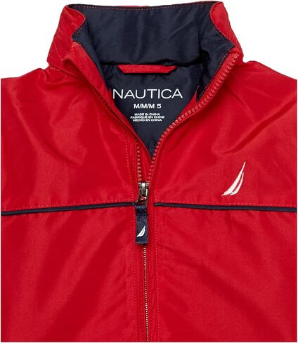 Nautica Boys' Light Weight Anchor Jacket with Stowable Hood in Saudi Arabia