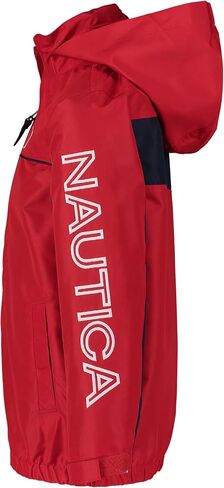 Nautica Boys' Light Weight Anchor Jacket with Stowable Hood in Saudi Arabia