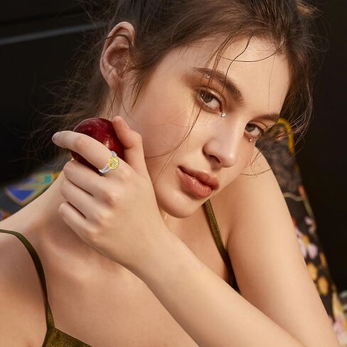 خاتم عباد الشمس 925 الفضة الاسترليني زهرة عباد الشمس خاتم قابل للتعديل حلقة مفتوحة أنت بلدي الشمس المشرقة مجوهرات هدايا للفتيات أمي عيد ميلاد عطلة عيد الميلاد حجم 7-9 in Kuwait