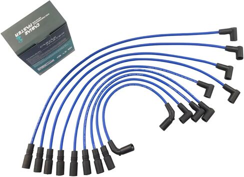 ل LT1 LT4 C/K/Express/Savana 1500/2500/3500 Escalade Cargo Van P30 Silverado Suburban 1500 Tahoe W3500/4500 Tiltmaster G/P 3500 W3500/4500 Yukon NPR(-HD) 5.0 5.7 96-03 كابل ماستر أسلاك توصيل الإشعال in Kuwait