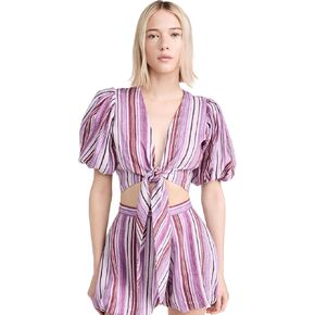 Women's Pouf Tie Blouse