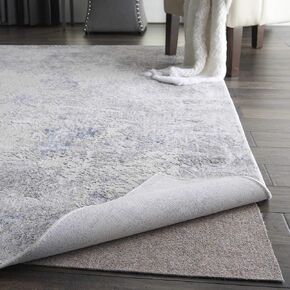 Nourison RugLoc Basic Grey 1'8" x 3'4" Non-Slip Rug Pad, (2x3)