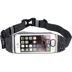 Running Belt with Window Heather Grey