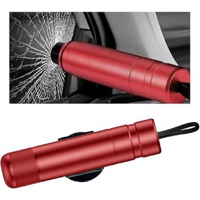 قاطع نوافذ السيارة وقاطع حزام الأمان 2 في 1 - قاطع زجاج النافذة التلقائي، مطرقة أمان السيارة، أداة الهروب في حالات الطوارئ - أداة كسر نافذة السيارة للطوارئ تحت الماء، أداة أمان السيارة in Kuwait