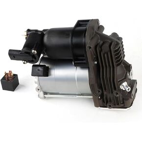 Air Suspension Compressor Pump Compatible with 2007-2013 X5 E70, 2008-2014 X6 E71 E72 Compressor Pump Replace# 37206789938, 37206799419, 37206859714, 37226775479, 37226785506
