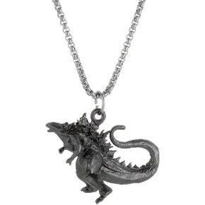 monster dinosaur god Pendant Necklace