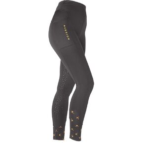 Shires Aubrion Porter Winter Fleece Riding Tights - Childrens