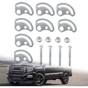 Front Camber and Alignment Caster Bolt Kit Replacment for 1999-2018 Silverado Sierra Express Savana 1500 2500 K100026