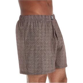 STACY ADAMS Men's Boxer Short, red/Black, XL
