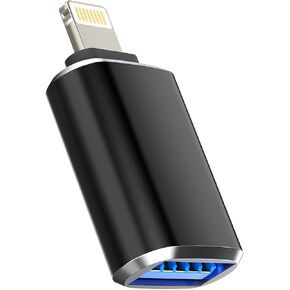 Micro SD Card Reader for iPhone Ipad Memory Lightning to Camera Microsd TF Adapter 13 12 11 Pro Max X Xs Xr 8 7 6 Plus 6s Se Air Mini Accessories Apple MFI Certified Phone Adaptador Camera Viewer